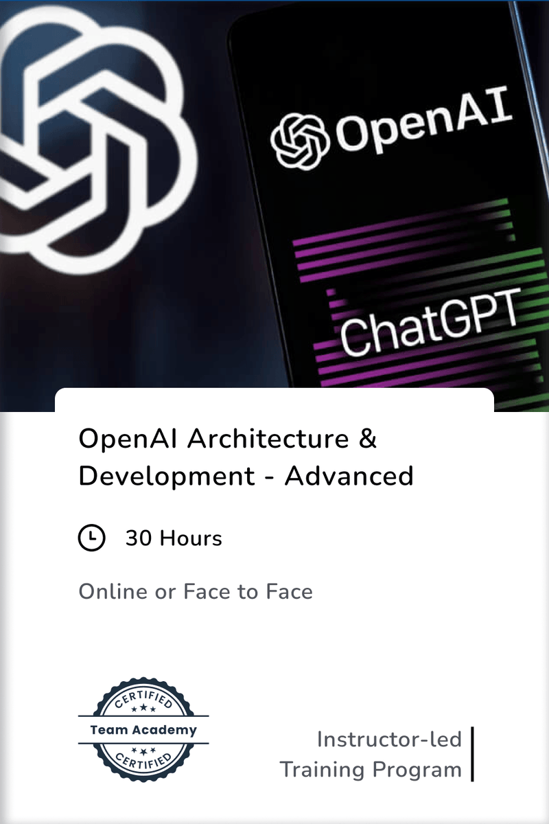 Open AI Architecture and Development Training in Qatar Certification