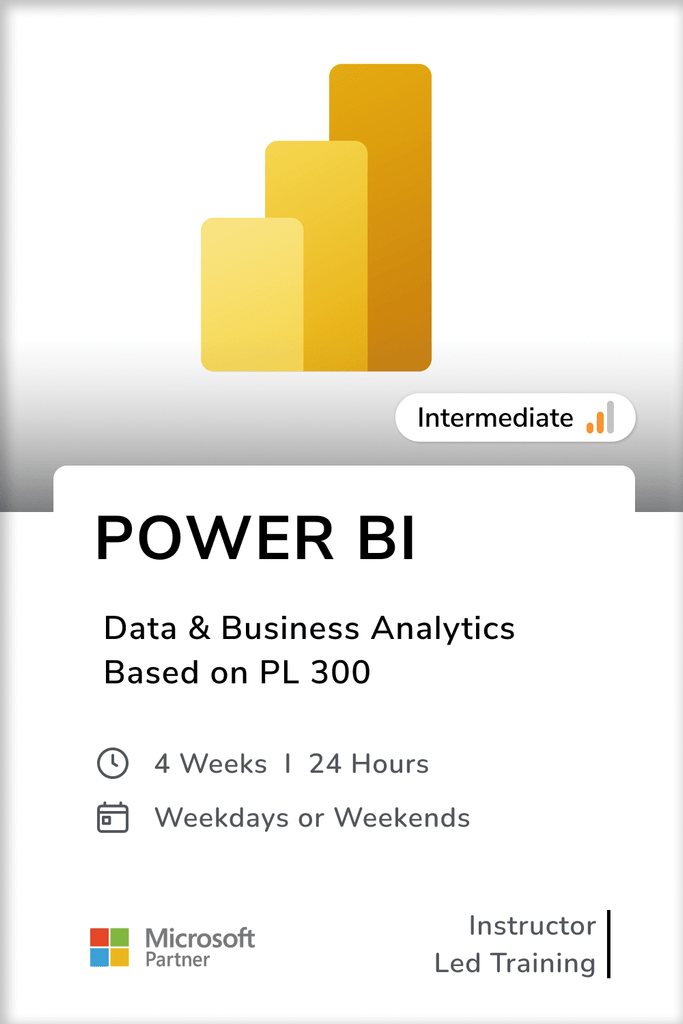 Microsoft Power BI – Data & Business Analytics Training Program