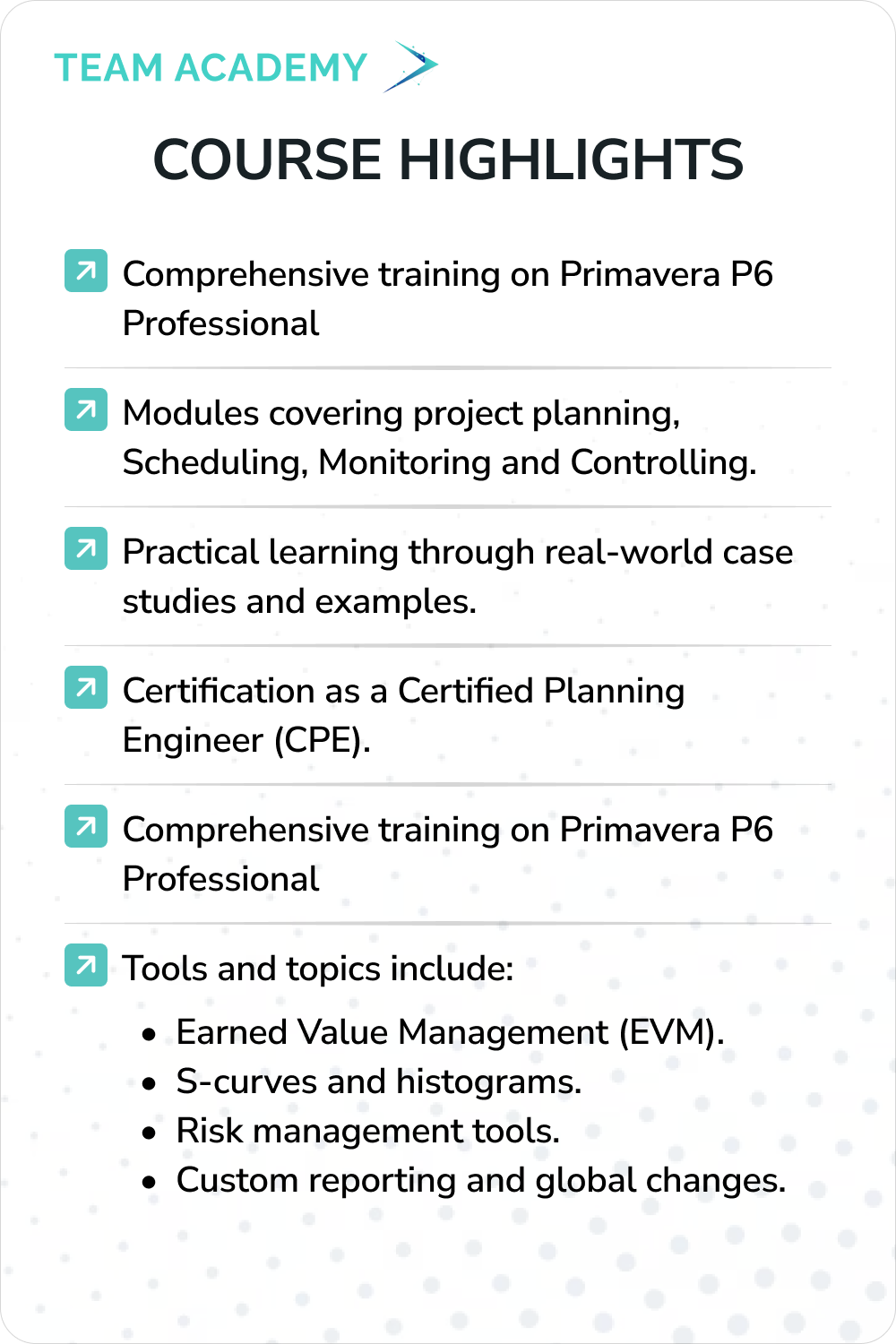 Primavera P6 Project Professional Training and Certification