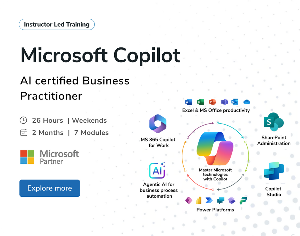Microsoft Copilot - AI Business Practitioner Certified Training Program in Doha, Qatar