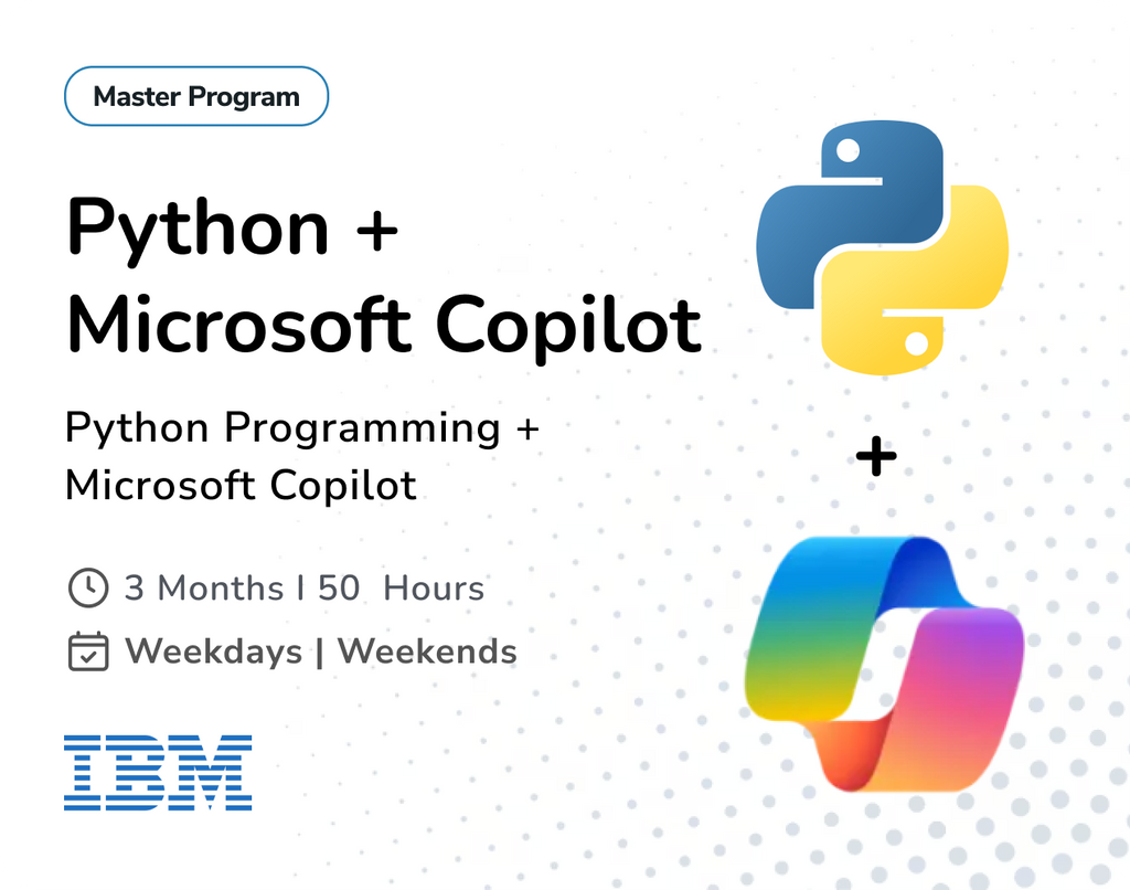 Certified Professionals in Python programming & Microsoft Copilot